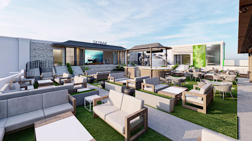 3D Model of Roof Top Home