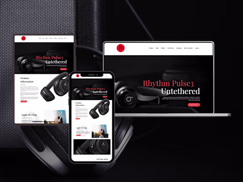 Accessory One-Page Website