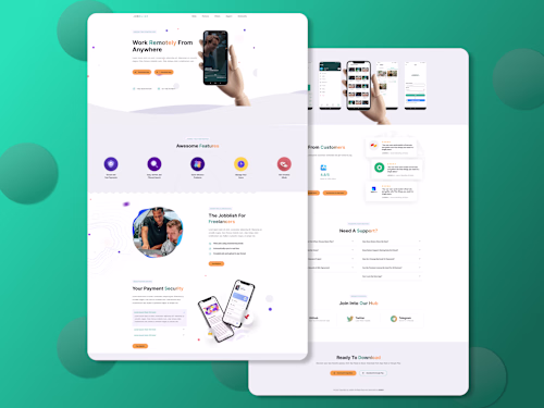 Freelance Platform Launch - Landing Page Development