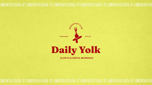 Branding and Packaging for Daily Yolk