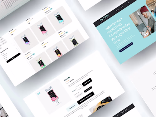 Biofuse | Web User Interface Development