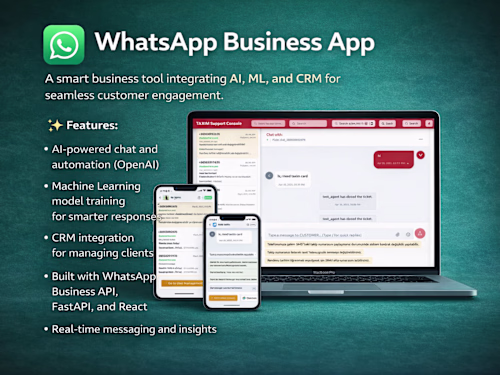 Whatsapp Business App with AI assistant