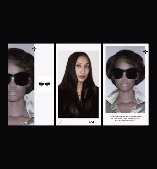 Raie Eyewear Brand Refresh