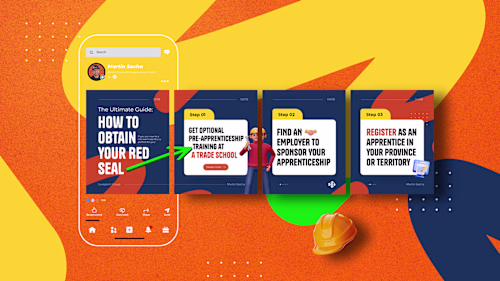 Video Marketing and Carousel Design on LinkedIn