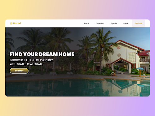 🏘️ Professional Real Estate Website – Modern and User-Friendly