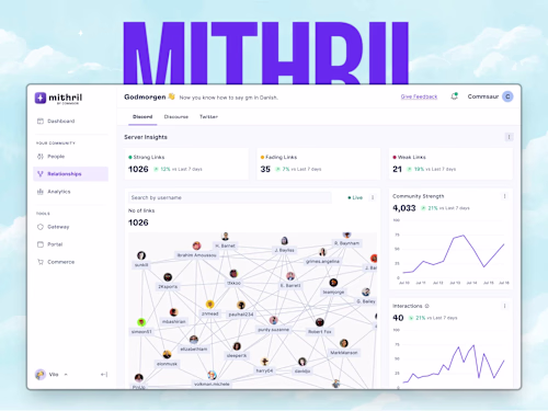 Mithril OS: Enhancing UX for Web 3 Communities
