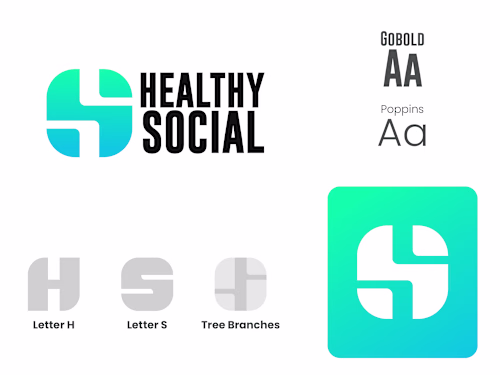 Logo Branding: Healthy Social