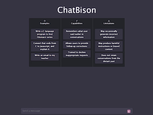 ChatBison