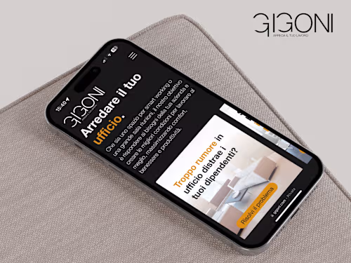 Gigoni, Furniture Website | UX UI Product Design