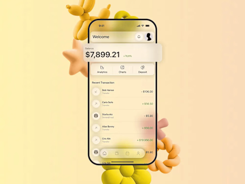 FinTech Mobile App Design