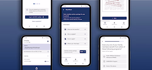Nutrition delivery mobile app 