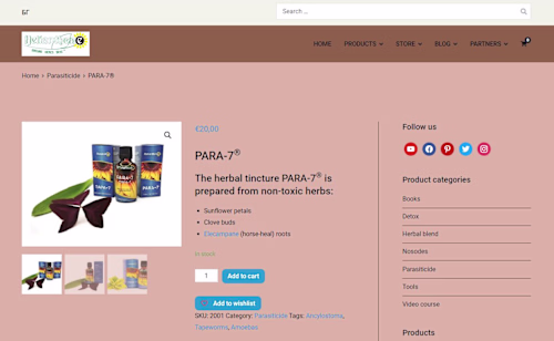 WordPress online store