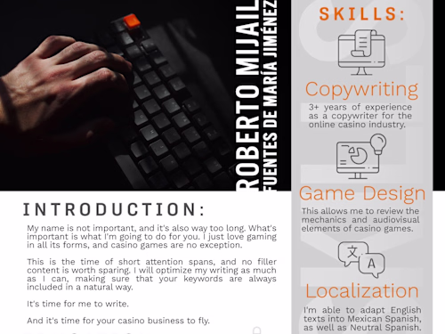 iGaming Copywriting Portfolio