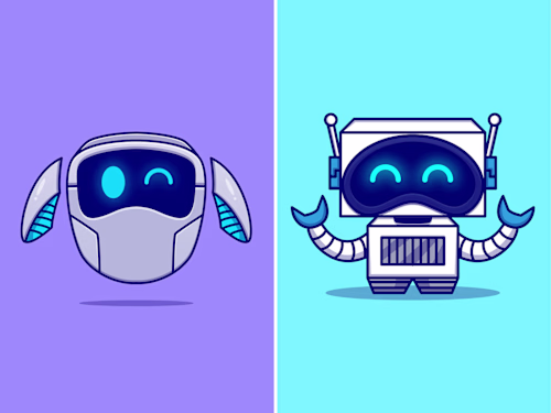 Cute Robot Macot :: Behance