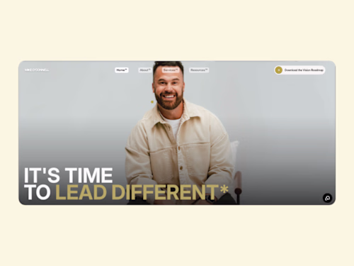 Mike O’Connell Coaching & Consulting Website Development