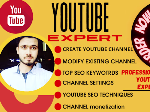I have created many youtube channels & do social media marketing