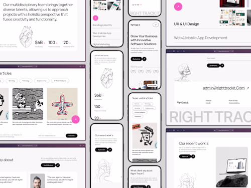 Creating a Modern and Intuitive Website for a Creative Agency