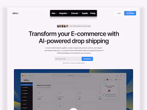 Idmc website redesign-Figma to Framer development