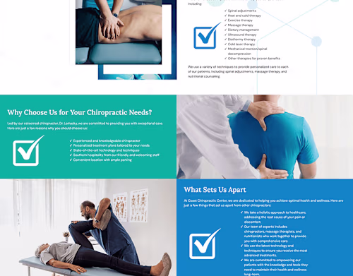 Coast Chiropractic Web Development