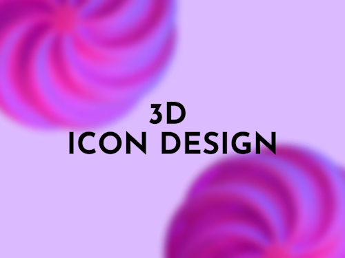 3D Icon Designs.
