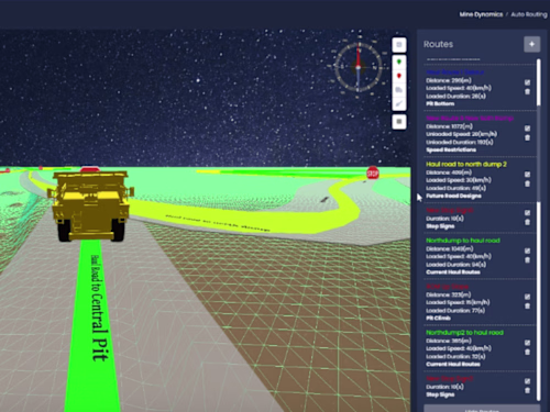 Mining Simulation Application