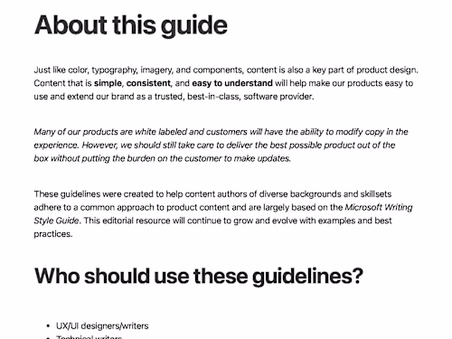 Editorial Guidelines