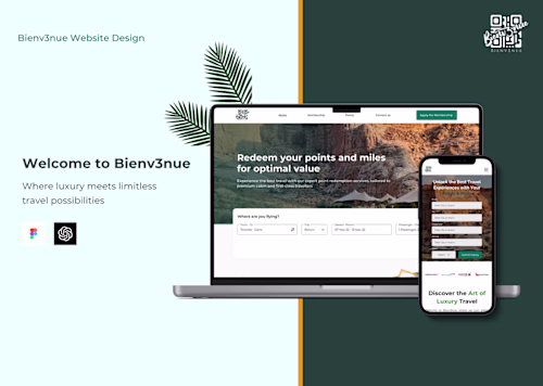 Bienv3nue Luxury Travel Website