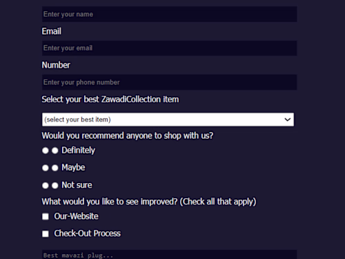 GitHub - Vmwita/Survey_Form