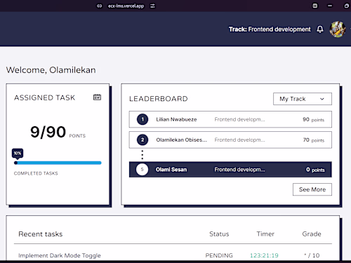 ECX-LMS Software - A Learning Management Platform.