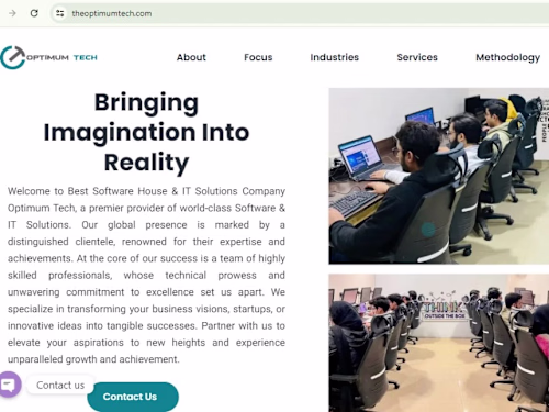 Modernizing Online Presence for Optimum Tech ✨✨✨