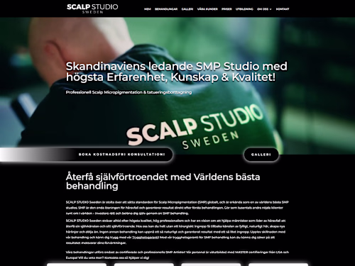 Divi website design for service