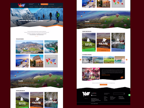 TravelXS Website Redesign & Development