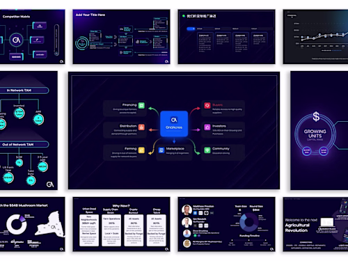Presentation Design in Figma for GridAcres