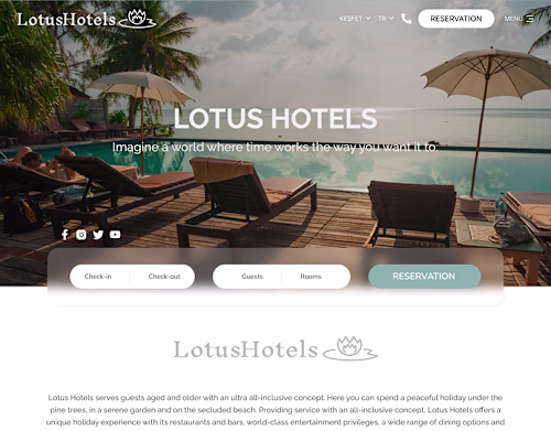 Lotus Hotels on Behance