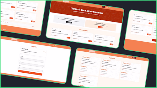 Event Management Website