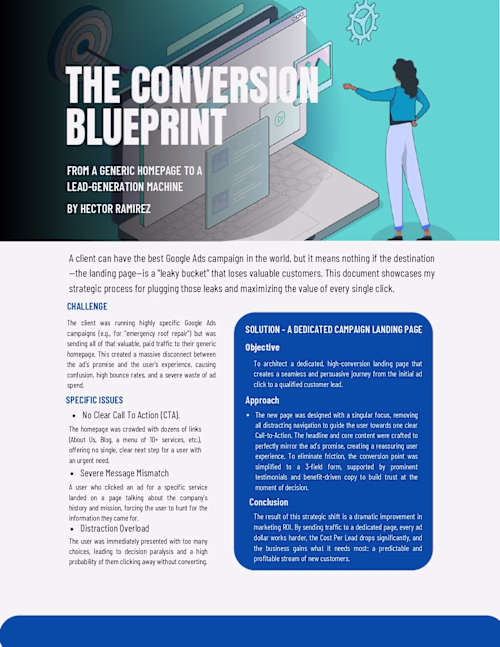 The Conversion Blueprint for Landing Pages
