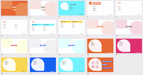 Presentation Deck Design