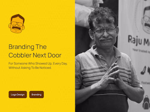 Raju Mochee Logo Design & Branding