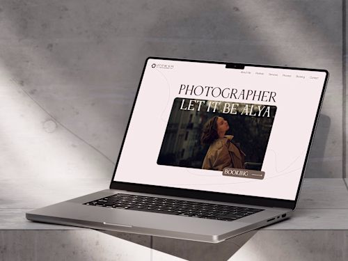 Photograph Portfolio Website Design