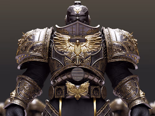 Galactic Guardian Armor for Unreal Engine