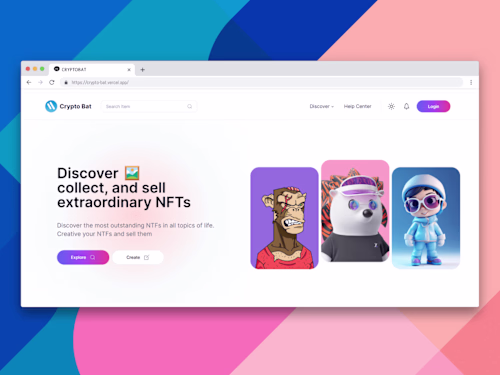 CryptoBat - NFT Market Place