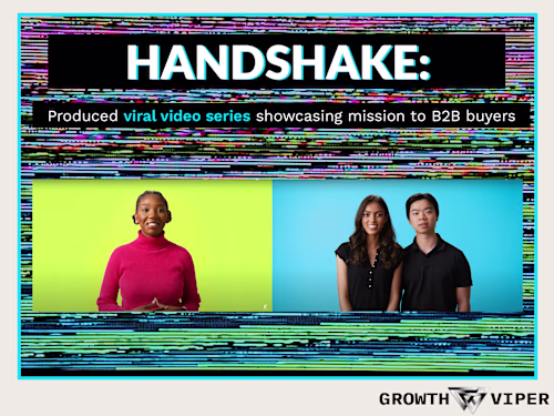 Handshake commercial - "Start Somewhere"