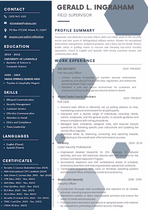 ATS Job Winning Resume