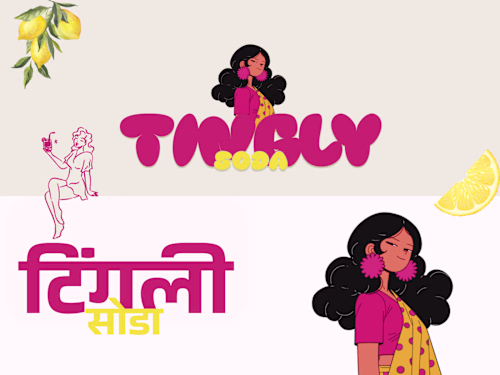 Logo and mascot design, front