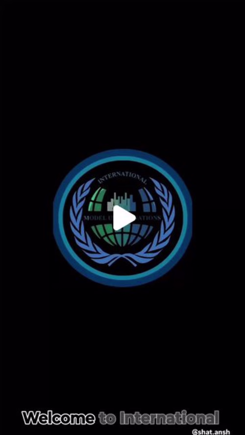 Promotional video created for 
 IMUN, @international_mun 