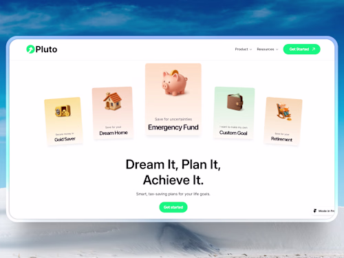 Pluto Marketing Website: From MVP to Growth Engine