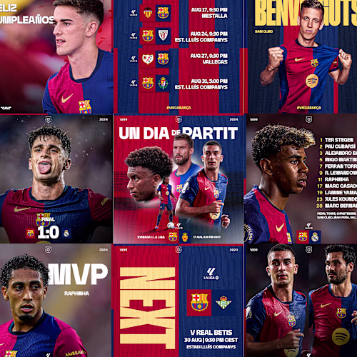 FC Barcelona - Social Media Rebrand