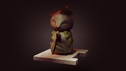 Stylized Statue