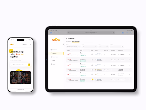 Coloc Housing - Property Management System