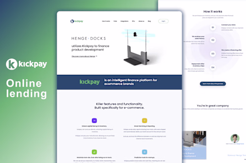 Online lender for SMB e-commerce companies.